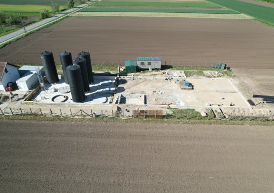 Vízgyár építése